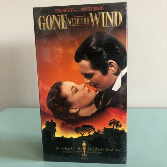 VHS ORIGINAL SEALED MGM Home Entertainment VHS: GONE WITH THE WIND - Picture 3 of 6